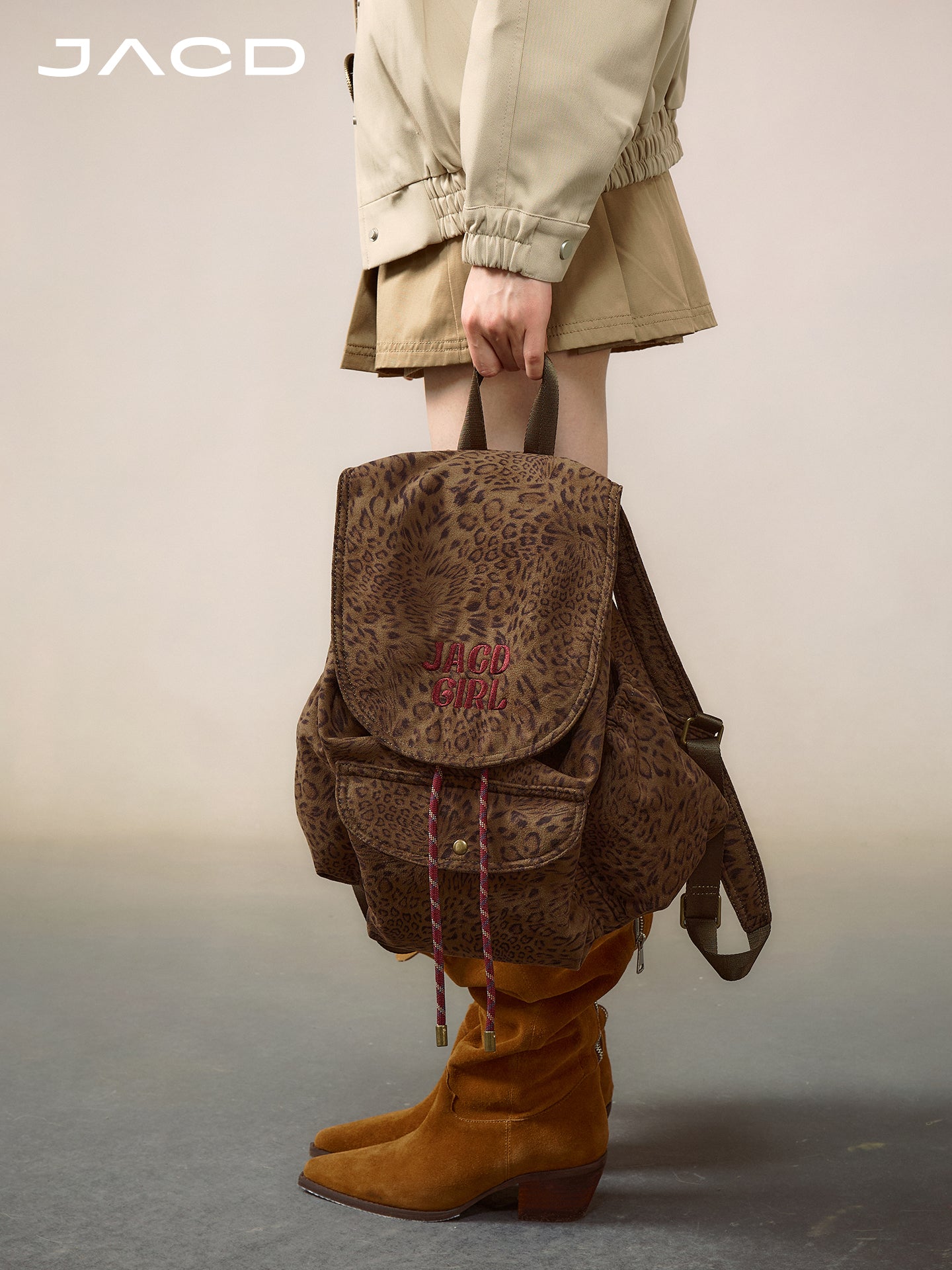 JACD Hot Girl Leopard Backpack – Y2K Meets Nomadic Cool | 2025 Edition