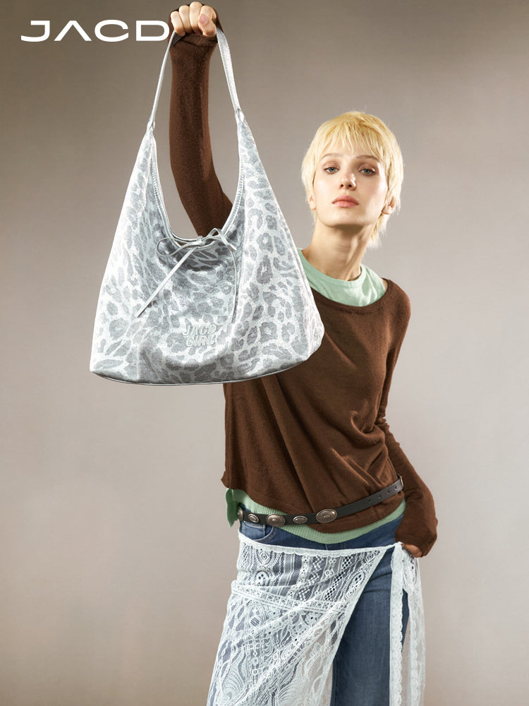 JACD Soft Leopard Print Tote Bag – Spacious, Stylish & Effortlessly Cool