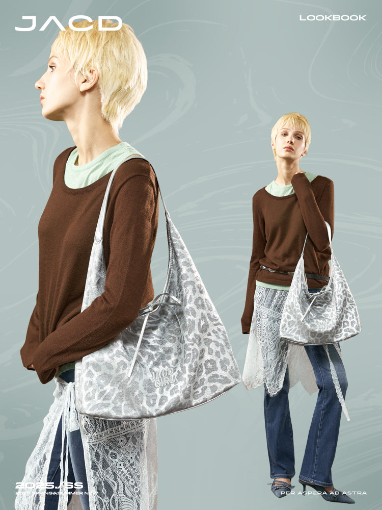 JACD Soft Leopard Print Tote Bag – Spacious, Stylish & Effortlessly Cool