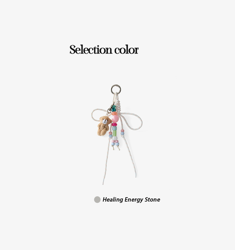 JACD Handmade Jelly Bear Beaded Charm – 2025 Colorful Trendy Bag Pendant, Fashionable DIY Accessory