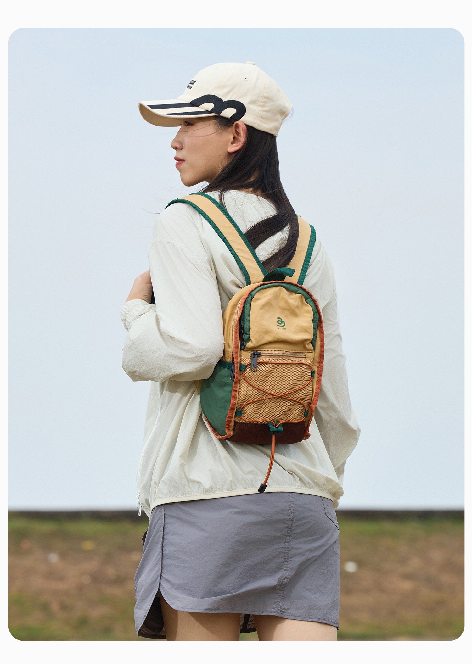 JACD “TrailLight” Mini Backpack – Sleek, Sporty & Travel-Ready