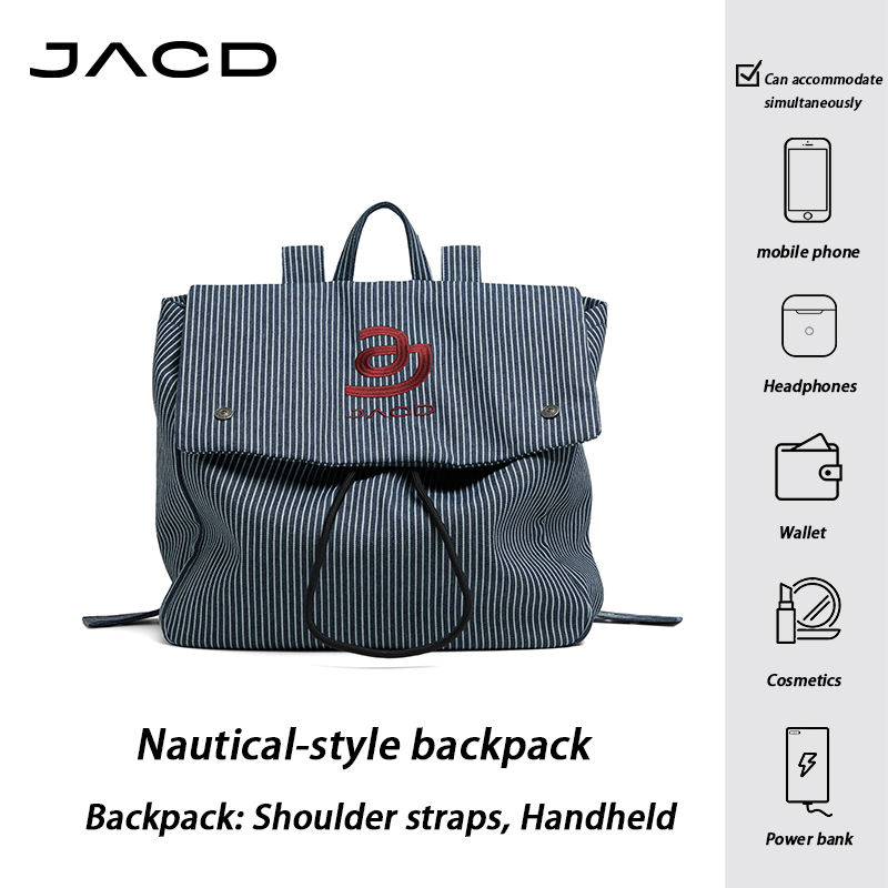 JACD 2025 Oversized Backpack – College Style Meets Outdoor Functionality