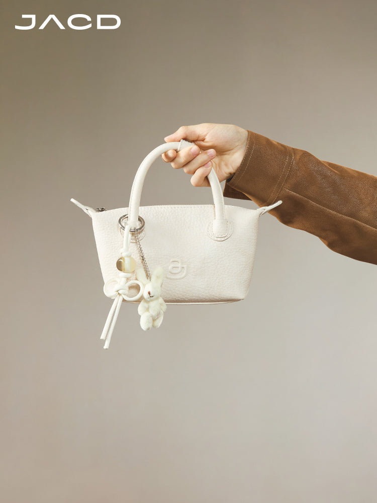 Minimalist Oatmilk Cream Shoulder Bag – 2025 Designer Soft Hobo Underarm Purse