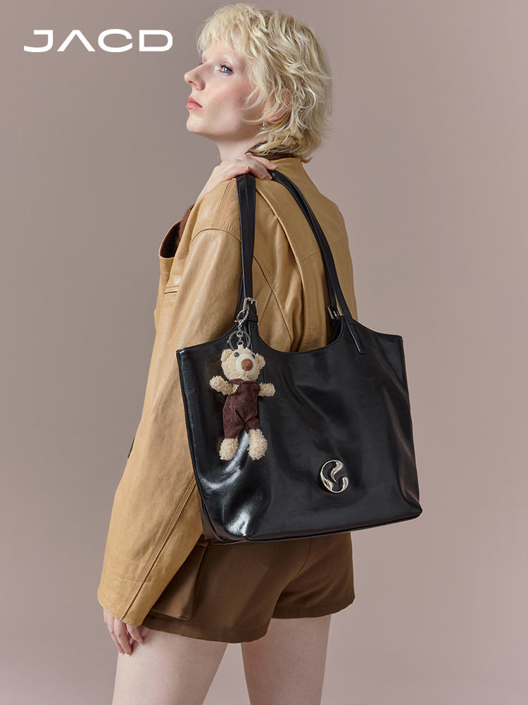 JACD Signature Black Tote – Original Design with Elevated Simplicity