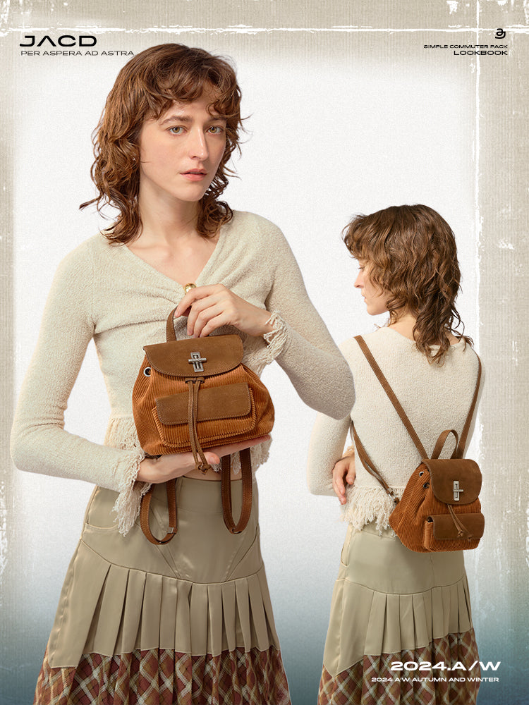 JACD Exclusive Corduroy Daypack – Soft, Stylish, and Unexpectedly Different