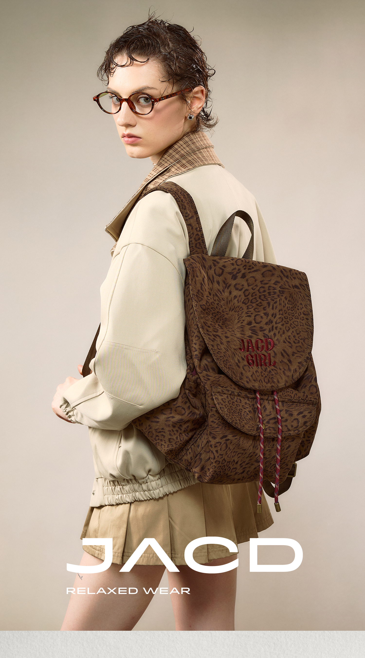 JACD Hot Girl Leopard Backpack – Y2K Meets Nomadic Cool | 2025 Edition