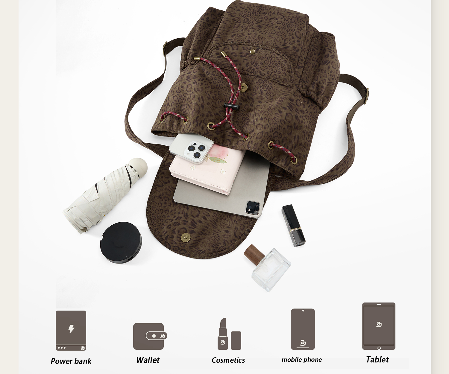 JACD Hot Girl Leopard Backpack – Y2K Meets Nomadic Cool | 2025 Edition