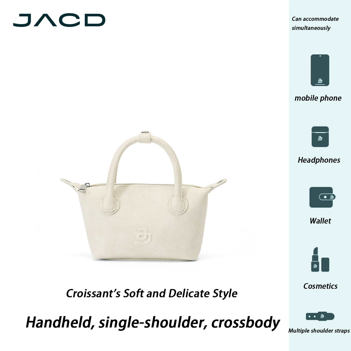 Minimalist Oatmilk Cream Shoulder Bag – 2025 Designer Soft Hobo Underarm Purse